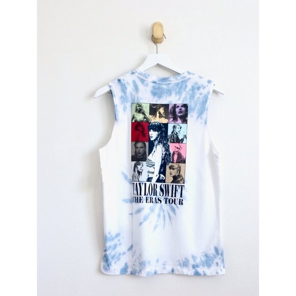 NEW! Official Taylor Swift Eras Tour Sleeveless Tank Top Tie Dye T-Shirt SZ L - Picture 7 of 11